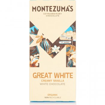 Montezumas Great White Creamy White Chocolate Bar - 90g