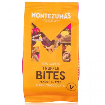 Montezumas Dark Peanut Butter Truffle Bites - 120g