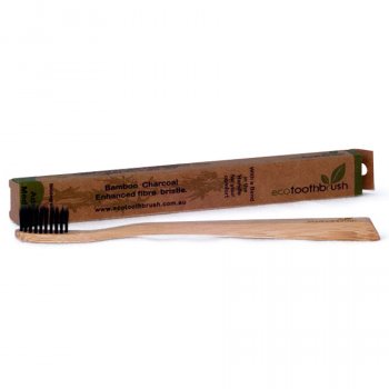 Ecotoothbrush Bamboo Charcoal Toothbrush - Soft
