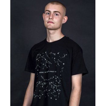 All Riot There is No Planet B Organic T-Shirt - Black