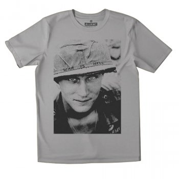 All Riot War is Hell Organic T-Shirt - Grey