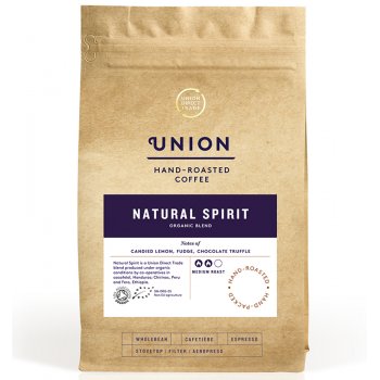 Union Coffee Natural Spirit Organic Blend Coffee Beans - 200g