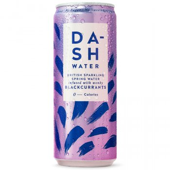 Dash Water Sparkling Blackcurrant Multipack - 4 x 330ml