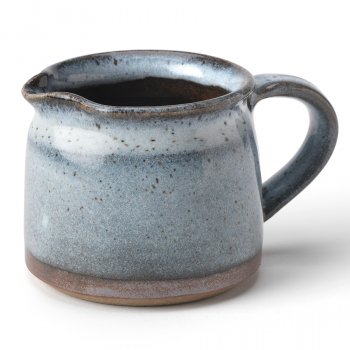 Handmade Ceramic Speckled Jug - Light Blue