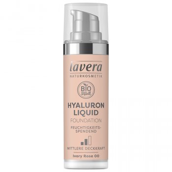 Lavera Hyaluron Liquid Foundation - Ivory Rose - 30ml