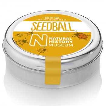 Natural History Museum Beetle Mix Seedball Tin