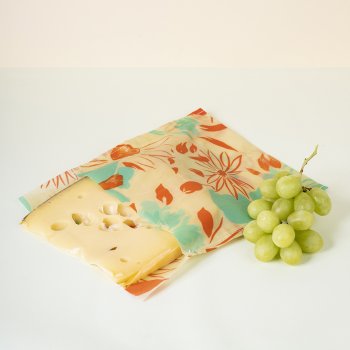 WaxWrap Reusable Organic Cotton Food Bags - Pack of 3