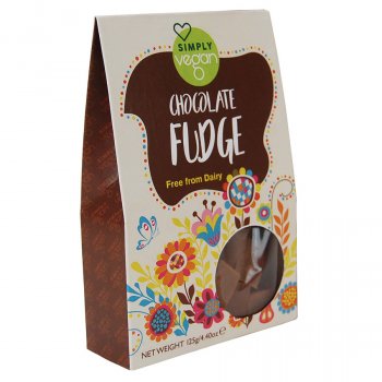 Simply Vegan Chocolate Fudge - 125g