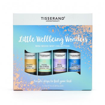 Tisserand Little Wellbeing Wonders Mini Mood Mist Collection Gift Set