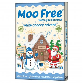 Moo Free White Chocolate Advent Calendar - 70g
