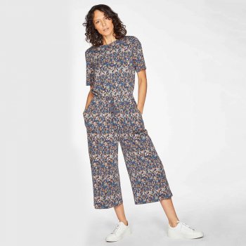 Thought Madelyn Jumpsuit - Mid Blue