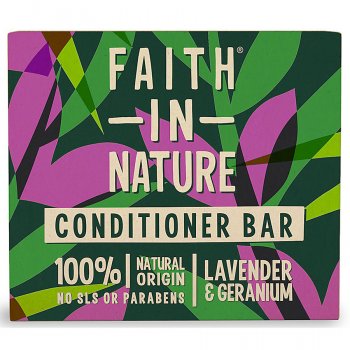Faith in Nature Lavender & Geranium Conditioner Bar - 85g