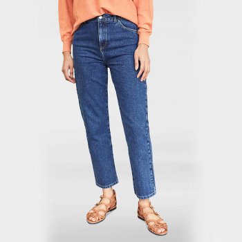 Thought Straight Jeans - Mid Blue Wash