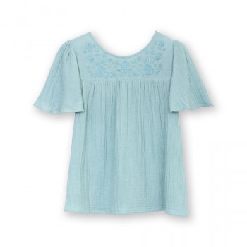 Kite Netherhay Muslin Blouse Soft Aloe