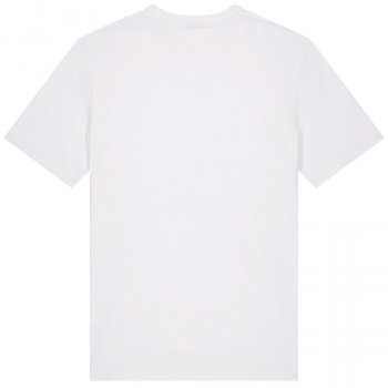 Organic Cotton Round Neck Short Sleeve T-Shirt - White