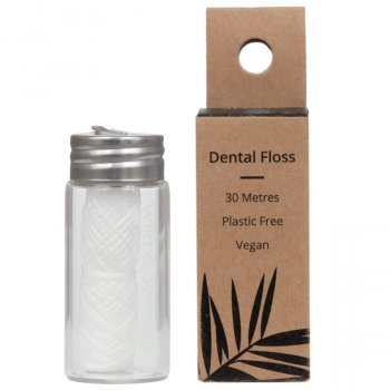 Wild & Stone Refillable Corn Starch Dental Floss - Mint