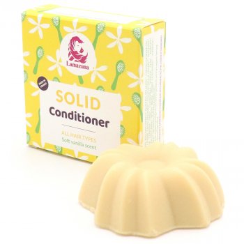 Lamazuna Solid Soft Vanilla Conditioner - All Hair Types - 74ml