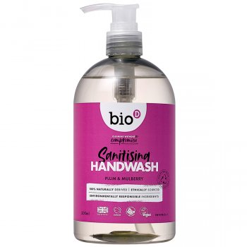 Bio D Cleansing Hand Wash - Plum & Mulberry - 500ml