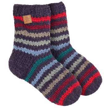 Clifden Sofa Socks - Red