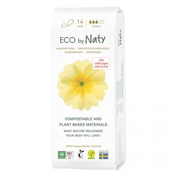 Eco by Naty Pads - Regular - Pack of 14