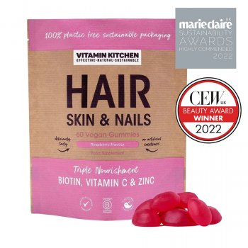 Vitamin Kitchen Hair, Skin & Nails Vegan Gummies - 60