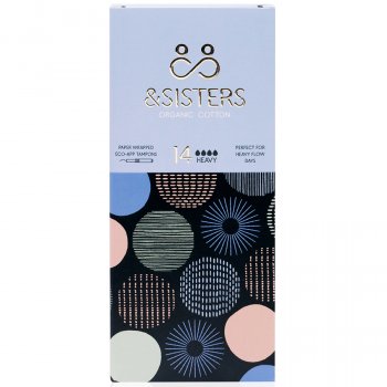 &SISTERS Eco-Applicator Tampons - Heavy - Pack of 14