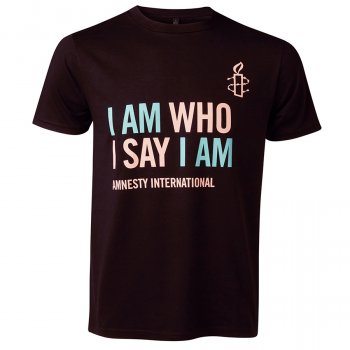 Amnesty I Am Who I Say I Am Unisex T-Shirt