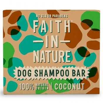 Faith in Nature Detangling Coconut Dog Shampoo Bar - 85g