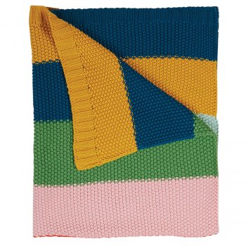 Frugi Cuddle Up Blanket - Rainbow