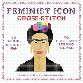Feminist Icon Cross-Stitch Hardback Book