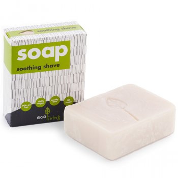 ecoLiving Handmade Soap Bar - Soothing Shave - 100g