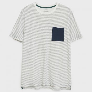White Stuff Geo Printed Tee - Natural