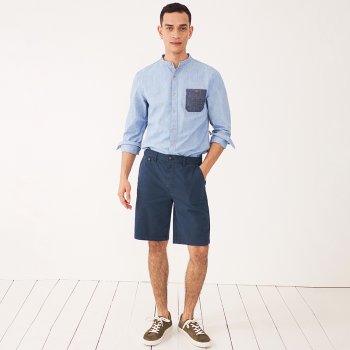 White Stuff Sutton Organic Chino Shorts - Dark Navy