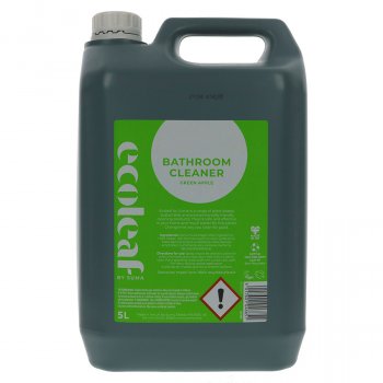 Ecoleaf Bathroom Cleaner Refill - Green Apple - 5L