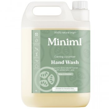 Miniml Hand Wash Refill - Calming Cucumber - 5L