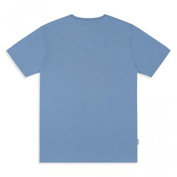 Wanda Organic Cotton Tee - Faded Blue