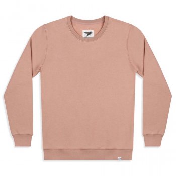 Womens Omie Sweatshirt - Mahogany Rose