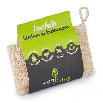 ecoLiving Compostable Dish Sponge - Pack of 2 - ecoLiving