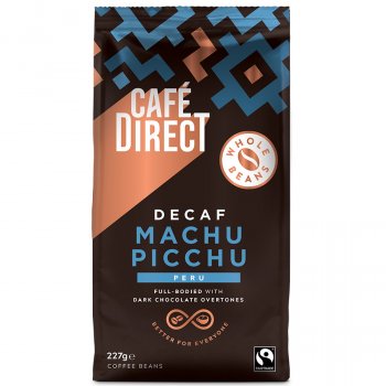 Cafédirect Fairtrade Machu Picchu Decaffeinated Coffee Beans - 227g