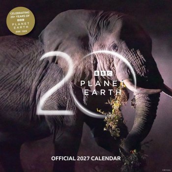 BBC Planet Earth III 2027 Wall Calendar