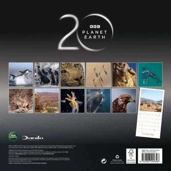BBC Planet Earth III 2027 Wall Calendar