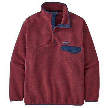 Patagonia Synch Snap-T Pullover Jacket - Sequoia Red