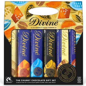 Divine Chunky Chocolate Gift Set - 210g