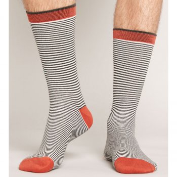 Nomads Stripe Socks - Pepper