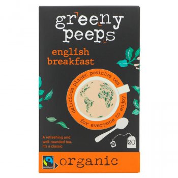 Greenypeeps Organic English Breakfast Tea - 20 Bags