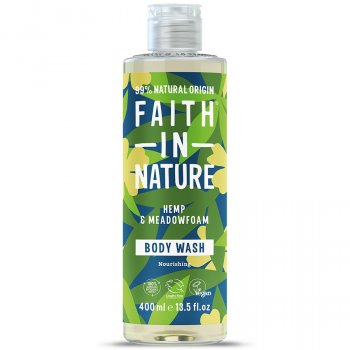 Faith In Nature Hemp & Meadowfoam Body Wash - 400ml