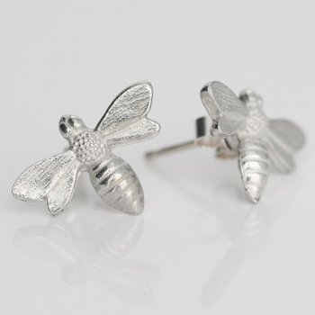 Handmade Bee Stud Earrings