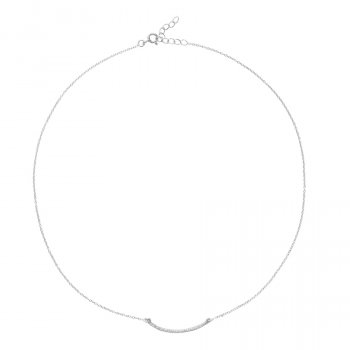 So Just Shop Silver Navina Necklace