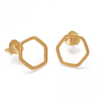 So Just Shop Gold Naina Earrings