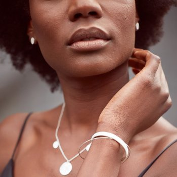 So Just Shop Silver Jaya Earrings